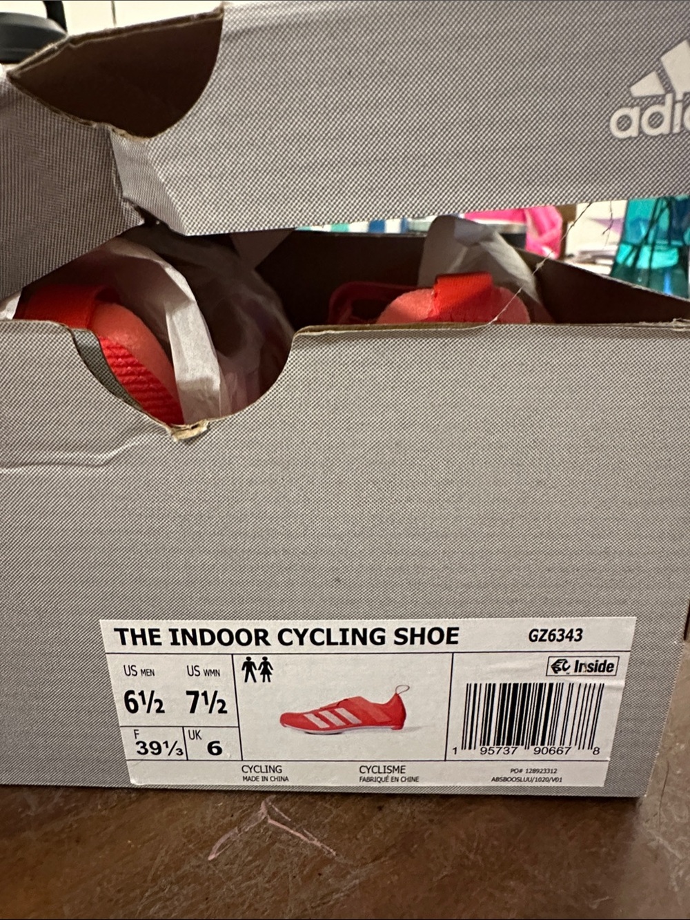 NEW! Adidas Indoor Cycling Shoes -neon